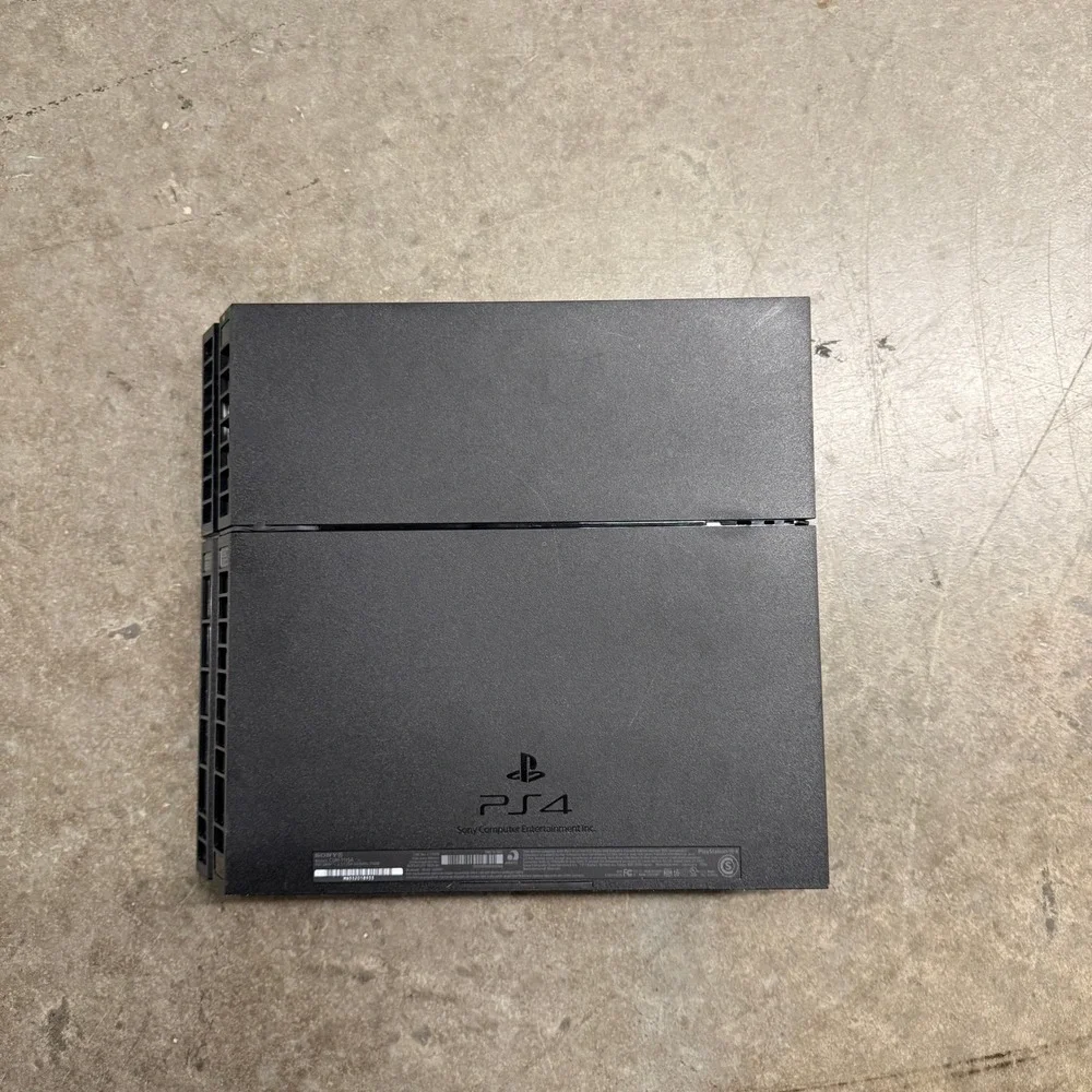 Sony PlayStation 4 PS4 Console Jet Black 500GB Model CUH-1115A Video Game System